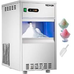 110v Commercial Snowflake Ice Maker 44lbs/24h Free Shipping