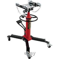 1322-1660LBS 2 Stage Hydraulic Transmission Jack with 360°Swivel Wheel Lift Hoist