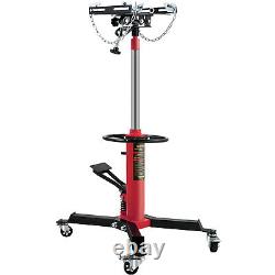 1322-1660LBS 2 Stage Hydraulic Transmission Jack with 360°Swivel Wheel Lift Hoist