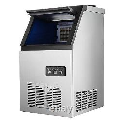 90LB Commercial Ice Maker Built-in Undercounter Freestand Ice Cube Machine