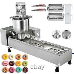 Auto Doughnut Maker Single Row Commercial Automatic Donut Making Machine 7 Liter