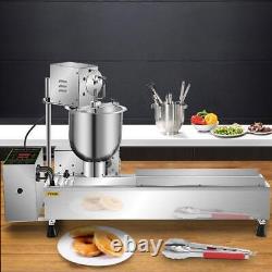 Auto Doughnut Maker Single Row Commercial Automatic Donut Making Machine 7 Liter