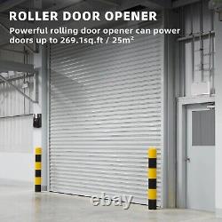 Auto Garage Roller Door Opener with 3 Remote Electric Gate 160ft 250N Lift force