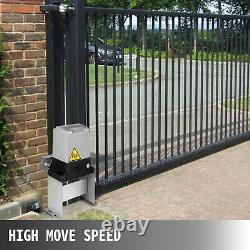 Automatic Sliding Gate Opener 3300lbs Electric Door Operator with Infrared Sensor
