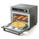 Commercial 12-in-1 Air Fryer Toaster Oven 25l 1700w Convection Pizza Oven W Gril