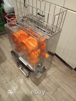 Commercial Automatic Orange Juicer Machine Clean Works Great