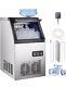 Commercial Ice Maker Machine 33lbs Storage Capacity With 110lbs/24h
