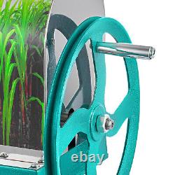 Commercial Manual Sugar Cane Press Juicer Juice Machine Cast Iron Handwheel