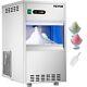 Commercial Snowflake Ice Maker, 55lbs/24h Free Shipping