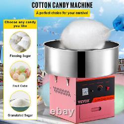 Electric Commercial Cotton Candy Machine Sugar Floss Maker Vendor Fairy Party