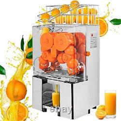 VBENLEM Commercial Orange Juicer, Auto Feed Automatic 22-30 Per Minute