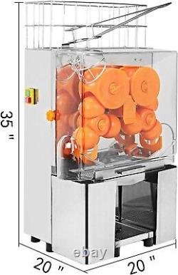 VBENLEM Commercial Orange Juicer, Auto Feed Automatic 22-30 Per Minute