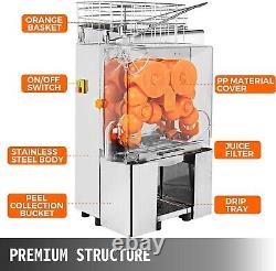 VBENLEM Commercial Orange Juicer, Auto Feed Automatic 22-30 Per Minute