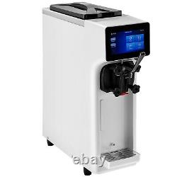 VEVOR 10-20L/H Commercial Soft Serve Tabletop Ice Cream Machine Maker 1kW White