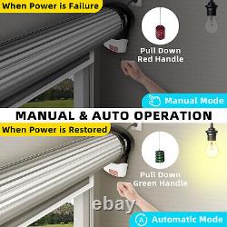 VEVOR 100W 800N Lift Force Automatic Garage Roller Door Opener Motor 2 Remote