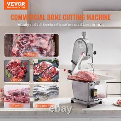 VEVOR 1100W Commercial Bone Cutting Machine Meat Cutter Electric Bandsaw Machine