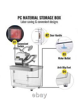 VEVOR 110V Commercial Ice Crusher 440LBS/H ETL Approved 300W