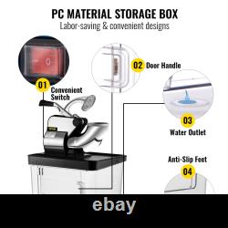 VEVOR 110V Commercial Ice Crusher 440LBS/H, ETL Approved 300W Electric Snow Cone