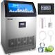 Vevor 110v Commercial Ice Maker 200lbs/24h, 710w Ice Machine With 55lbs Storage