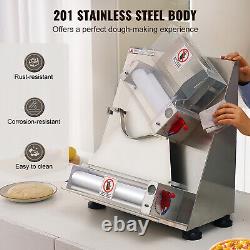 VEVOR 12 Inch Pizza Dough Roller Sheeter Automatic Commercial Pizza Dough Press