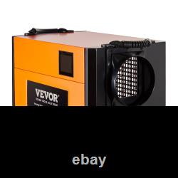 VEVOR 125 Pints Commercial Dehumidifier with Drain Hose for Crawl Spaces, Baseme