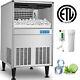 Vevor 125lbs/24h Commercial Ice Maker Built-in Freestand Ice Cube Machine Etl