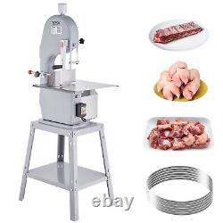 VEVOR 1500W Commercial Electric Meat Bandsaw Stainless Steel Bone Sawing Machine