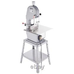 VEVOR 1500W Commercial Electric Meat Bandsaw Stainless Steel Bone Sawing Machine