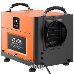 VEVOR 156 Pints Commercial Dehumidifier 156 PPD with Drain Hose for Crawl Spaces