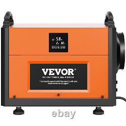 VEVOR 156 Pints Commercial Dehumidifier 156 PPD with Drain Hose for Crawl Spaces