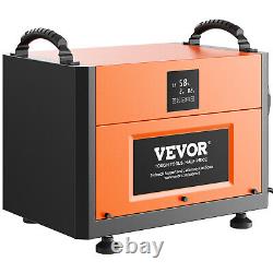 VEVOR 156 Pints Commercial Dehumidifier with Drain Hose Water Damage Restoration