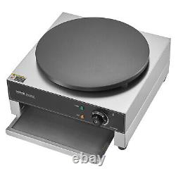 VEVOR 16-Inch Electric Crepe Maker Commercial Crepe Machine 1700W Non-stick