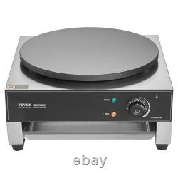 VEVOR 16 in Electric Crepe Maker Commercial Crepe Machine 1700/3400W Non-stick