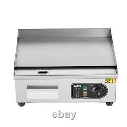 VEVOR 18 Commercial Electric Griddle Countertop Flat Top Grill 1700W