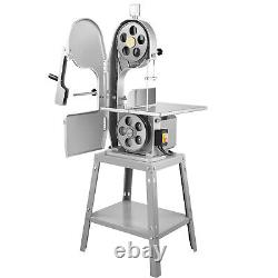 VEVOR 1800W Commercial Electric Meat Bandsaw Stainless Steel Bone Sawing Machine