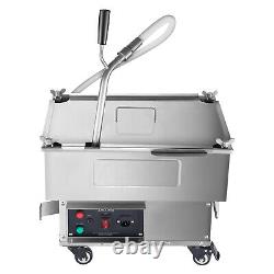 VEVOR 18L Mobile Fryer Oil Filter Commercial Cooking Filtration System Capacity