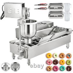 VEVOR 2 Rows 6KW Commercial Automatic Donut Maker Doughnut Making Machine