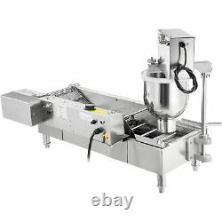 VEVOR 2 Rows 6KW Commercial Automatic Donut Maker Doughnut Making Machine