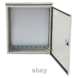 VEVOR 20x16x8 UL Electrical Enclosure IP65 Carbon Steel Wall Mount Junction Box