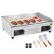 Vevor 26 Commercial Electric Countertop Griddle Flat Top Grill Hot Plate 2800w