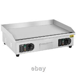 VEVOR 26 Commercial Electric Countertop Griddle Flat Top Grill Hot Plate 2800W