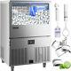 Vevor 265lb Commercial Lunar Ice Maker Built-in Undercounter Ice Cube Machine