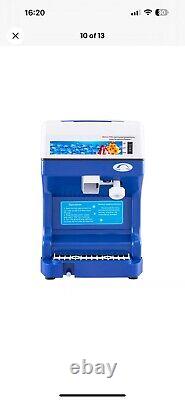 VEVOR 265LBS/H Commercial Ice Shaver Ice Crusher Snow Cone Machine PC Paddles