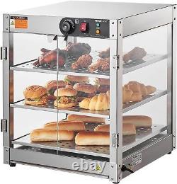 VEVOR 3-Tier Commercial Food Warmer Display, 800W Food Display Warmer