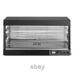 VEVOR 3-Tier Commercial Food Warmer Display Countertop Pizza Cabinet with Light