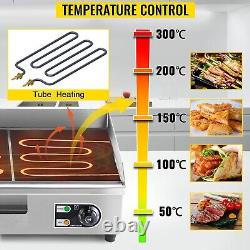 VEVOR 30 Commercial Electric Griddle 3000W Electric CountertopGriddle (NO PLUG)