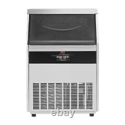 VEVOR 330lbs/24H Commercial Ice Maker Built-in Ice Cube Machine 88LB Bin Storage