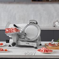 VEVOR 340W Electric Meat Slicer 10 Blade Commercial Frozen Deli slicer Cutter