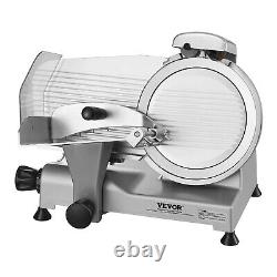 VEVOR 340W Electric Meat Slicer 10 Blade Commercial Frozen Deli slicer Cutter