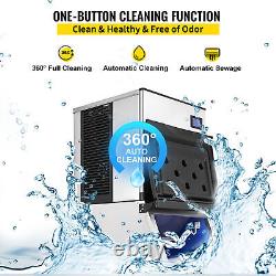 VEVOR 350LBS/24H Commercial Ice Maker Split Ice Cube Machine withWater Filter ETL